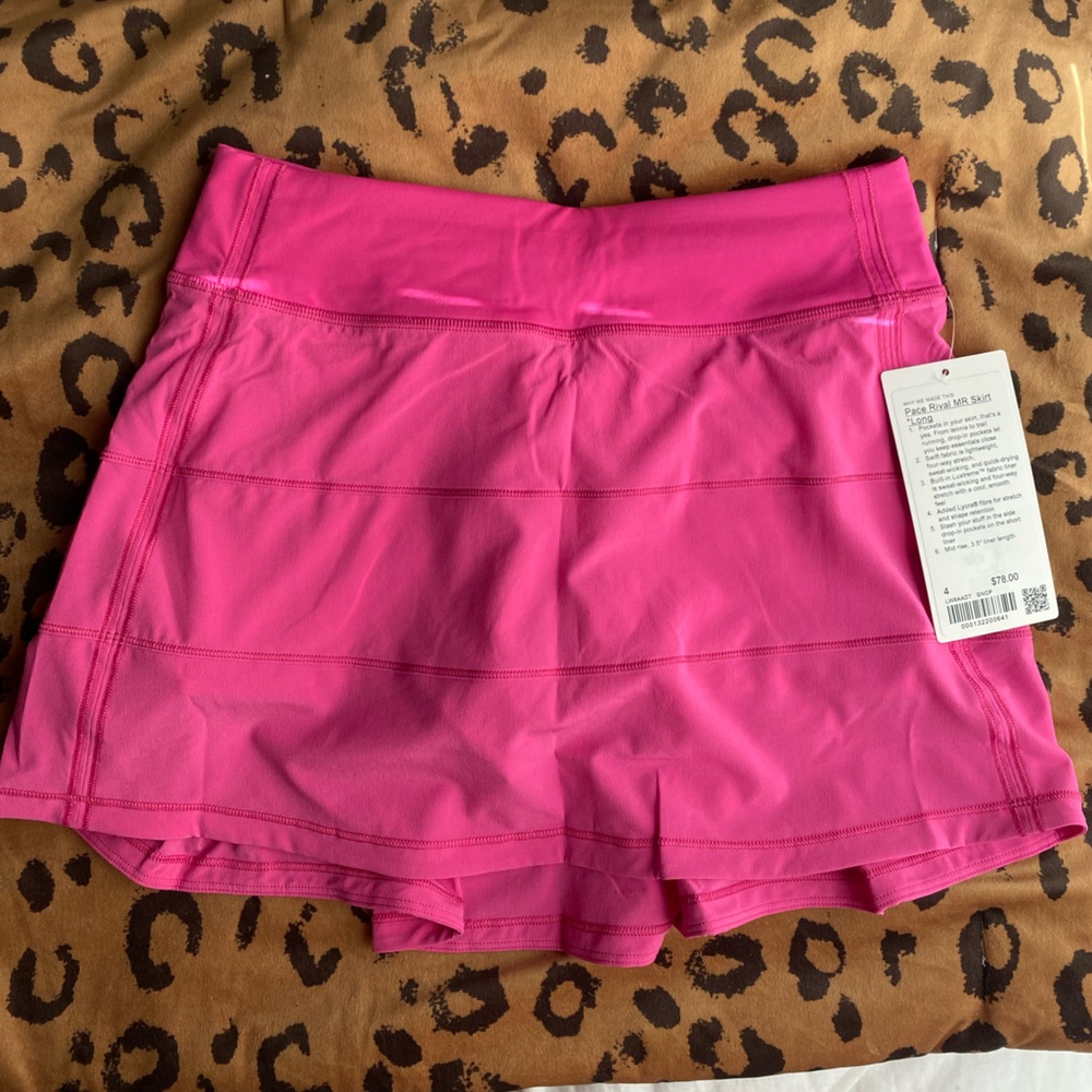 Lululemon sonic pink skirt